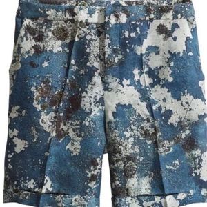 NWT rare H&M CONSCIOUS WATERCOLOR SHORT 2